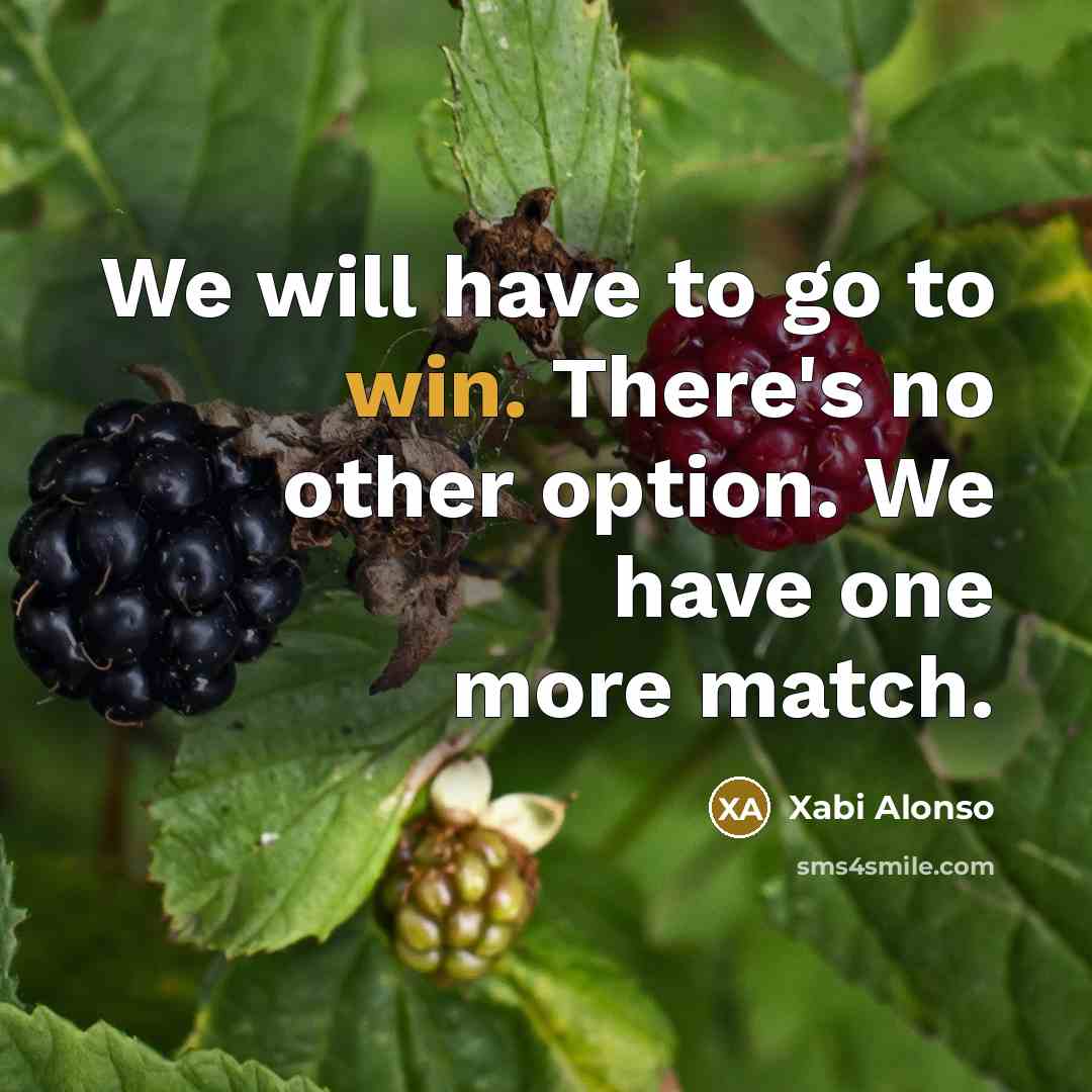 “We will have to go to win. There's no other…” quote by Xabi Alonso