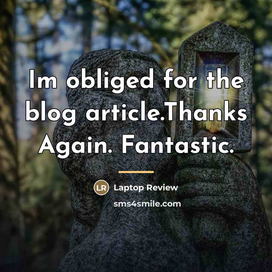 “Im obliged for the blog article.Thanks Again. Fantastic.…” quote by Laptop Review