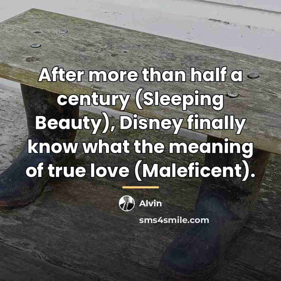 “After more than half a century (Sleeping Beauty), Disney finally…” quote by Alvin