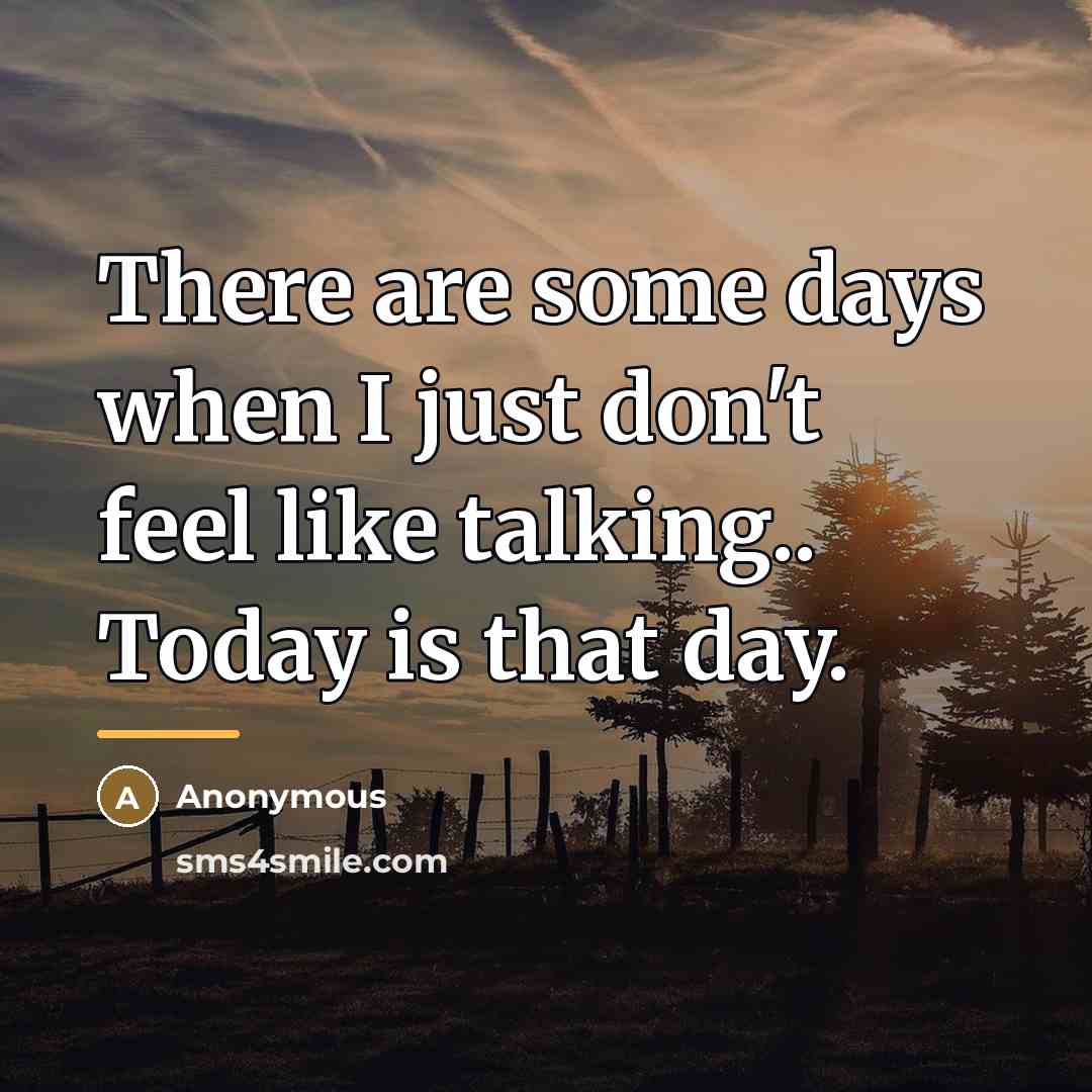 “There are some days when I just don't feel like…” quote by Anonymous