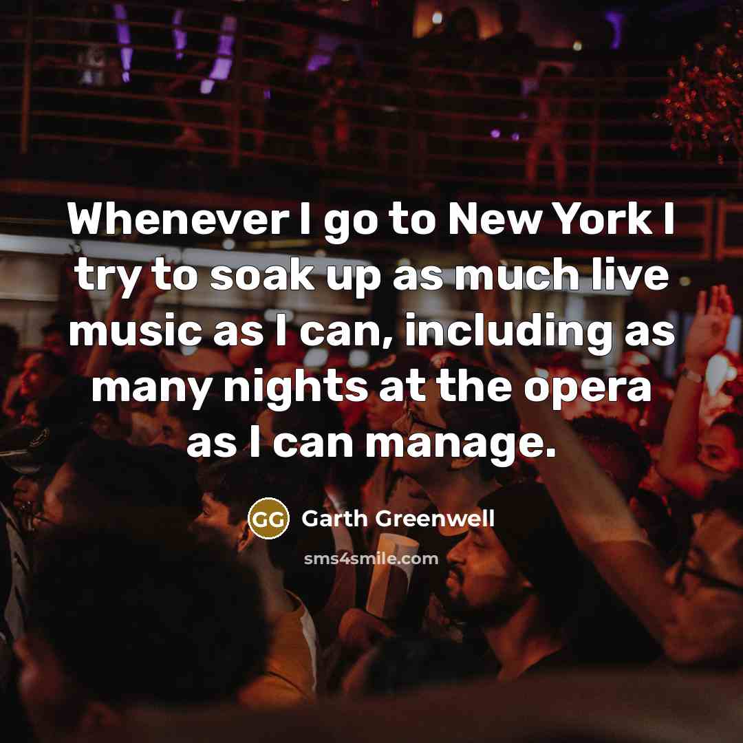 “Whenever I go to New York I try to soak…” quote by Garth Greenwell