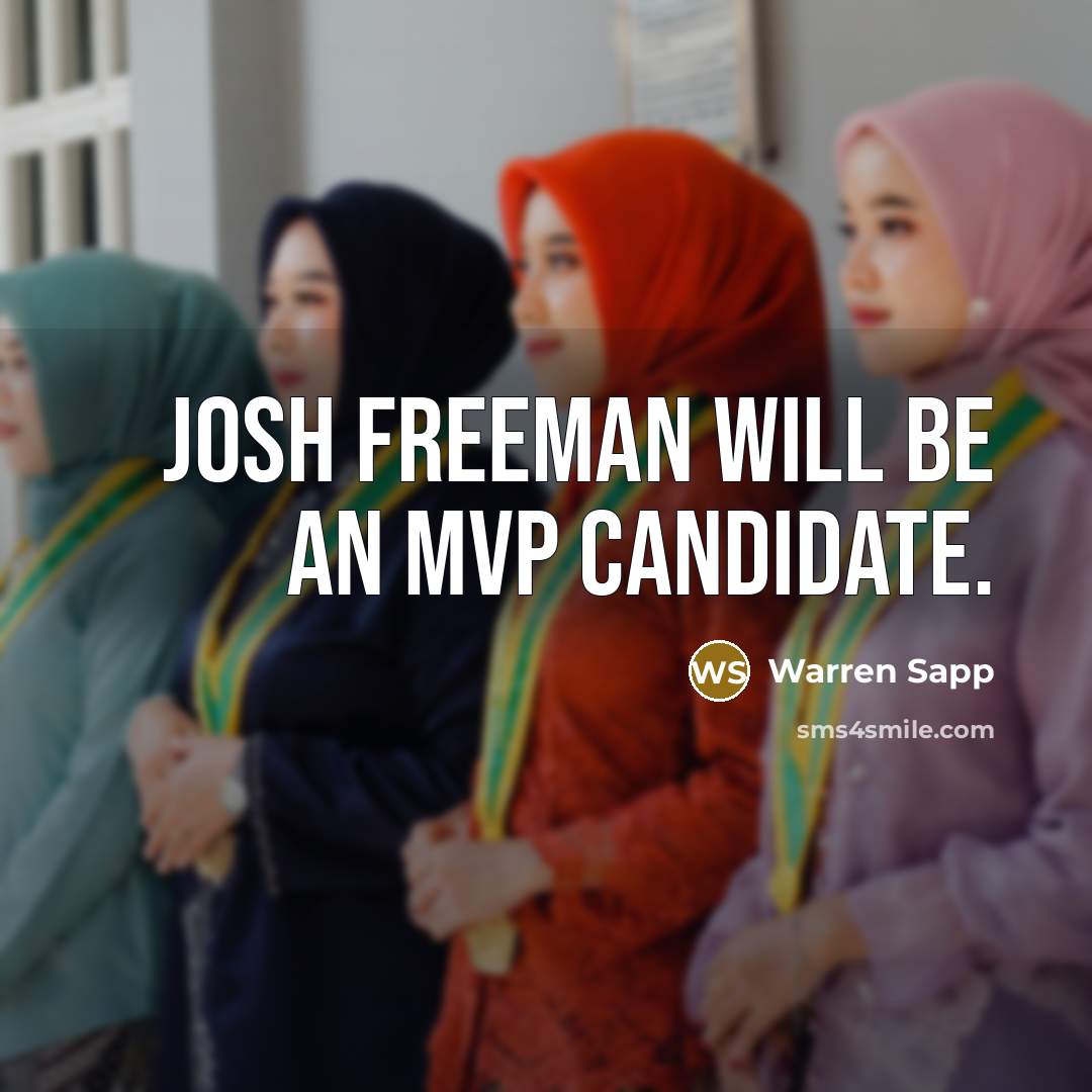 “Josh Freeman will be an MVP candidate.…” quote by Warren Sapp