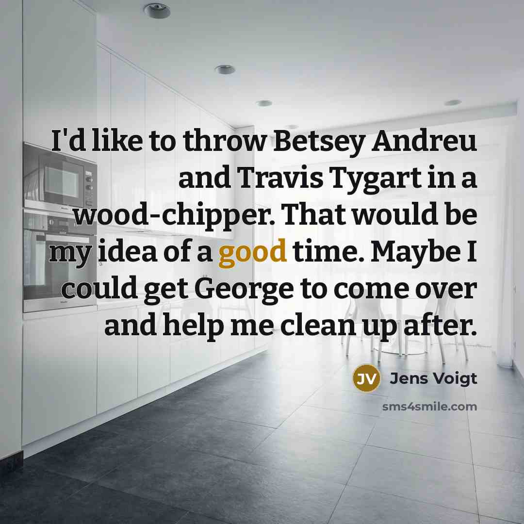 “I'd like to throw Betsey Andreu and Travis Tygart in…” quote by Jens Voigt