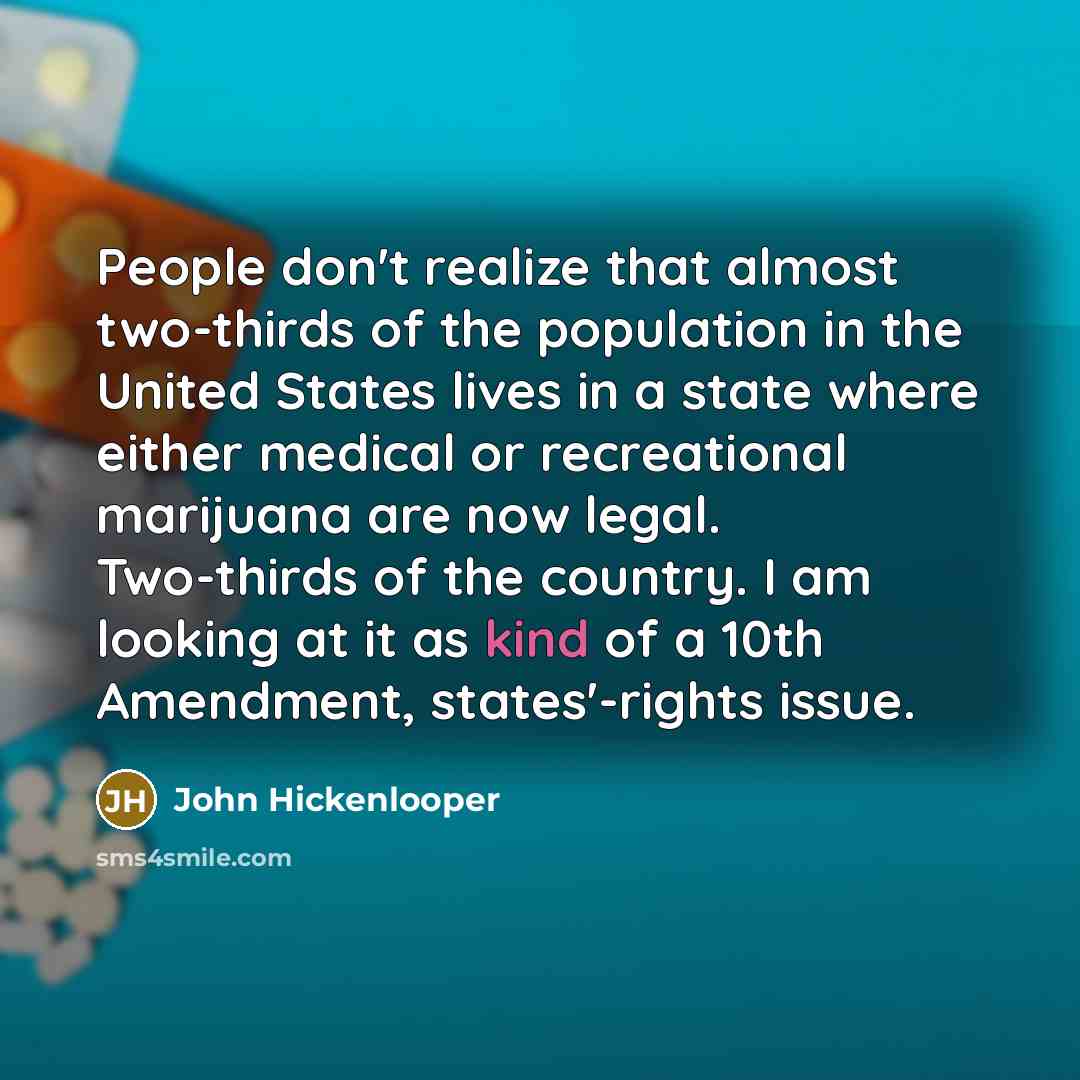“People don't realize that almost two-thirds of the population in…” quote by John Hickenlooper