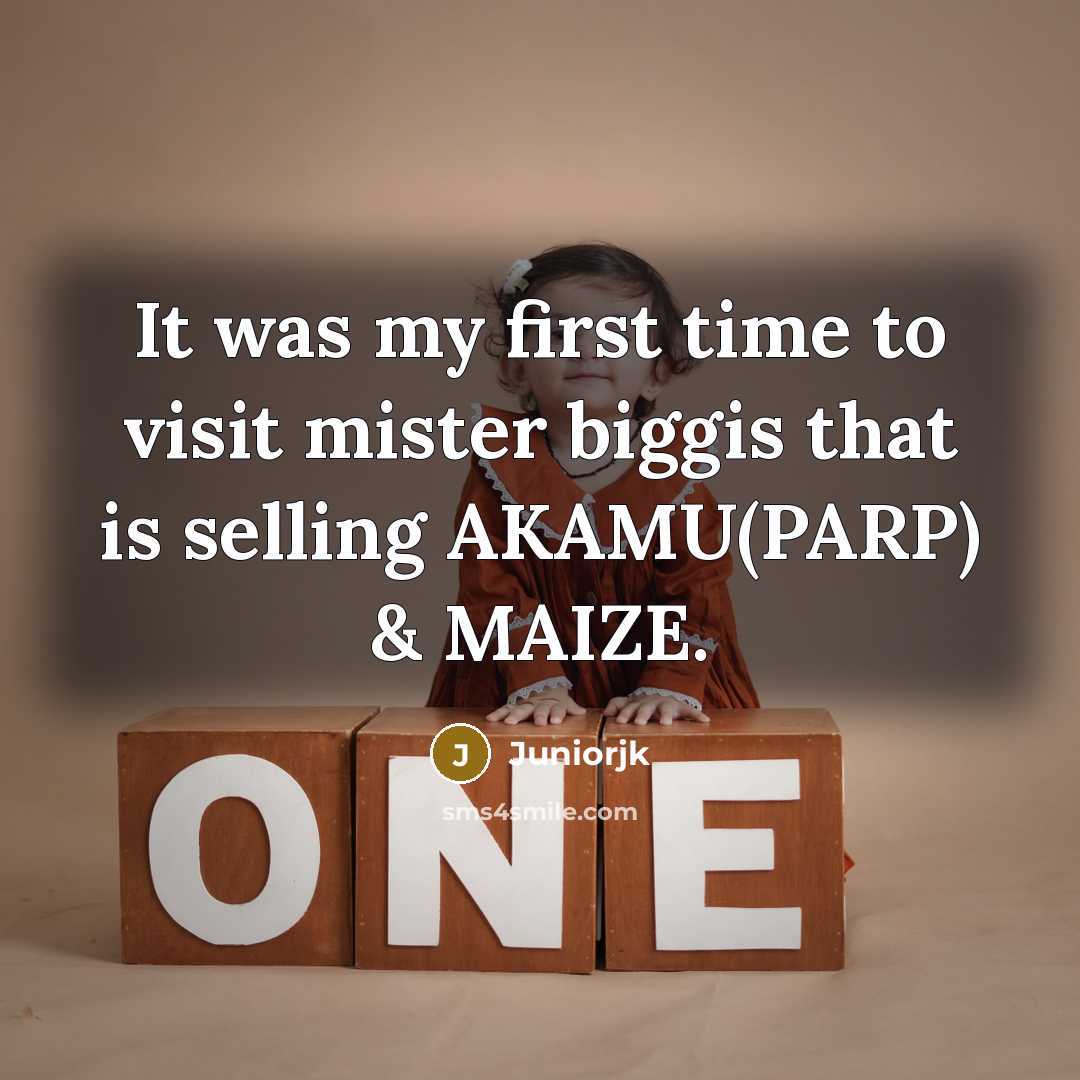 “It was my first time to visit mister biggis that…” quote by Juniorjk