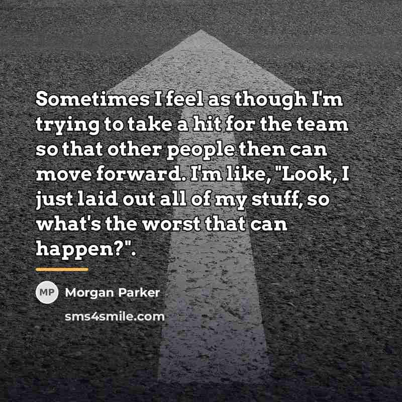 “Sometimes I feel as though I'm trying to take a…” quote by Morgan Parker