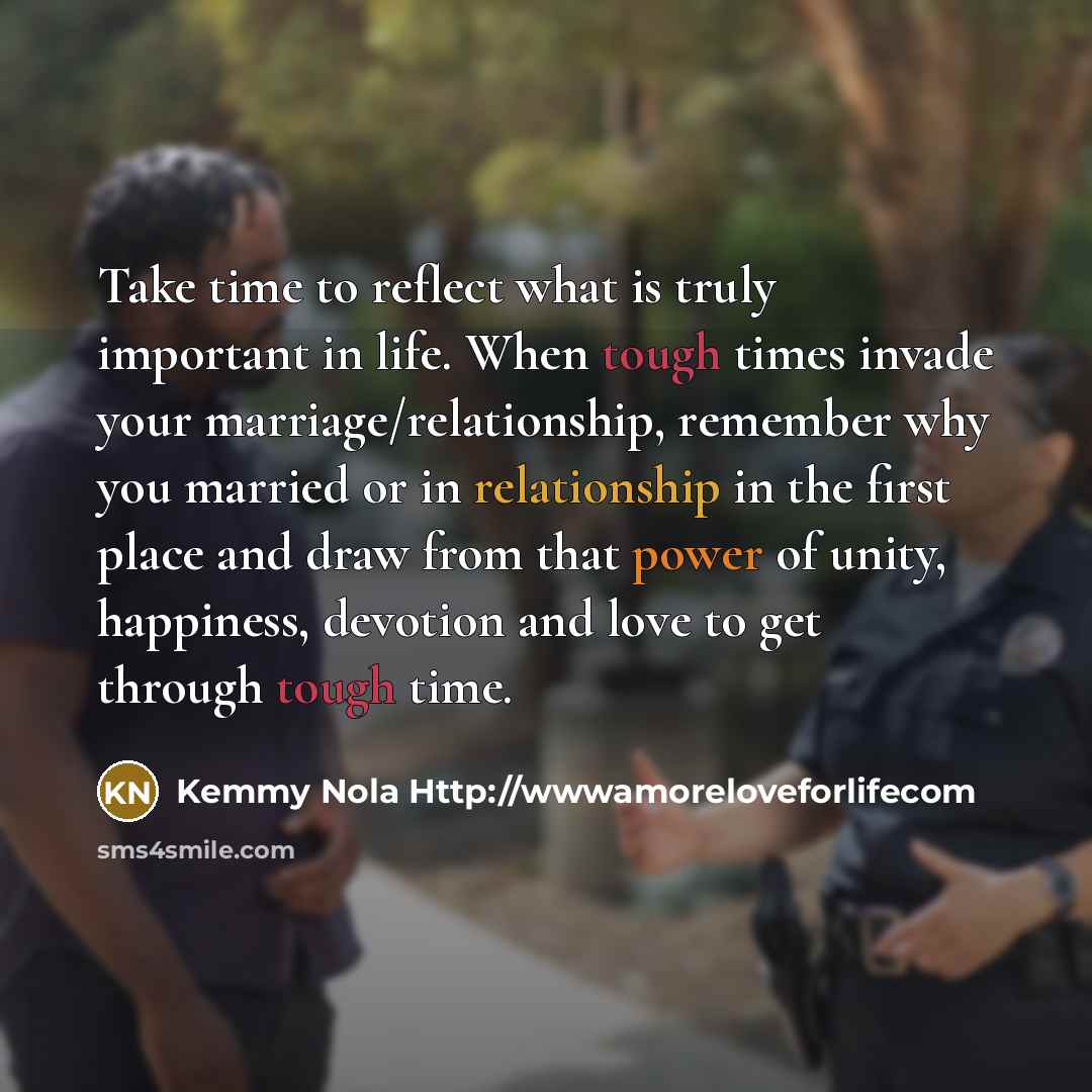 “Take time to reflect what is truly important in life.…” quote by Kemmy Nola Http://wwwamoreloveforlifecom