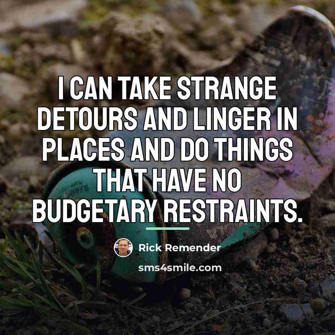 “I can take strange detours and linger in places and…” quote by Rick Remender