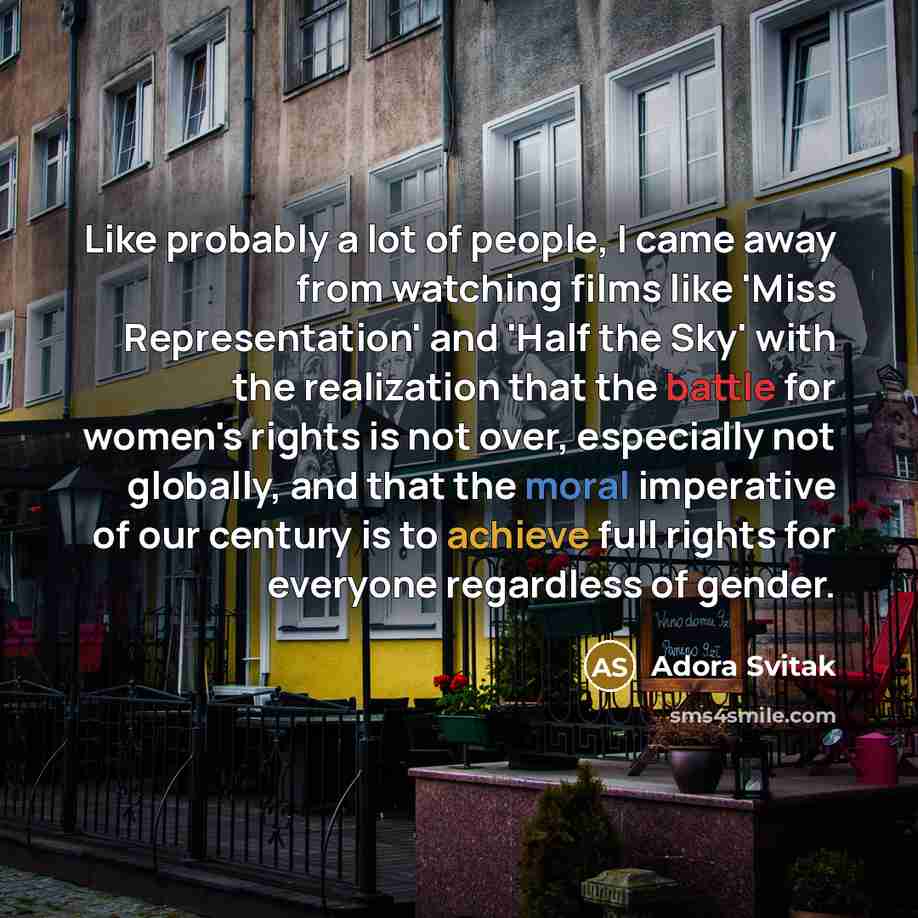 “Like probably a lot of people, I came away from…” quote by Adora Svitak