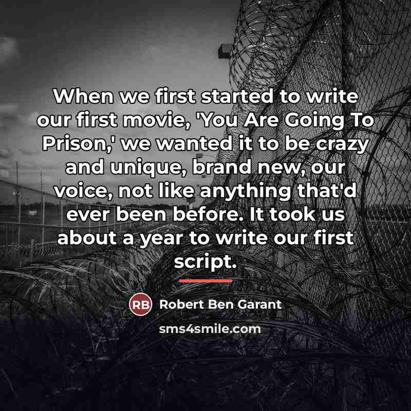 “When we first started to write our first movie, 'You…” quote by Robert Ben Garant