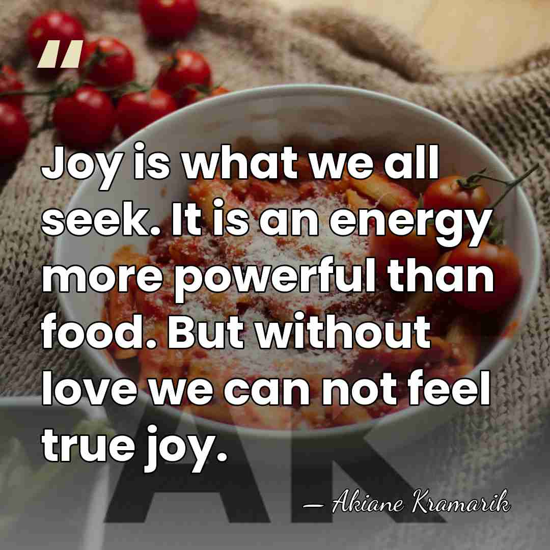 Joy is what we all seek. It is an energy more powerful&hellip; - Akiane Kramarik