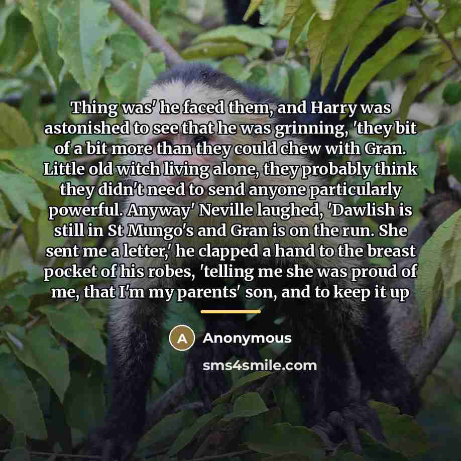 “Thing was' he faced them, and Harry was astonished to…” quote by Anonymous