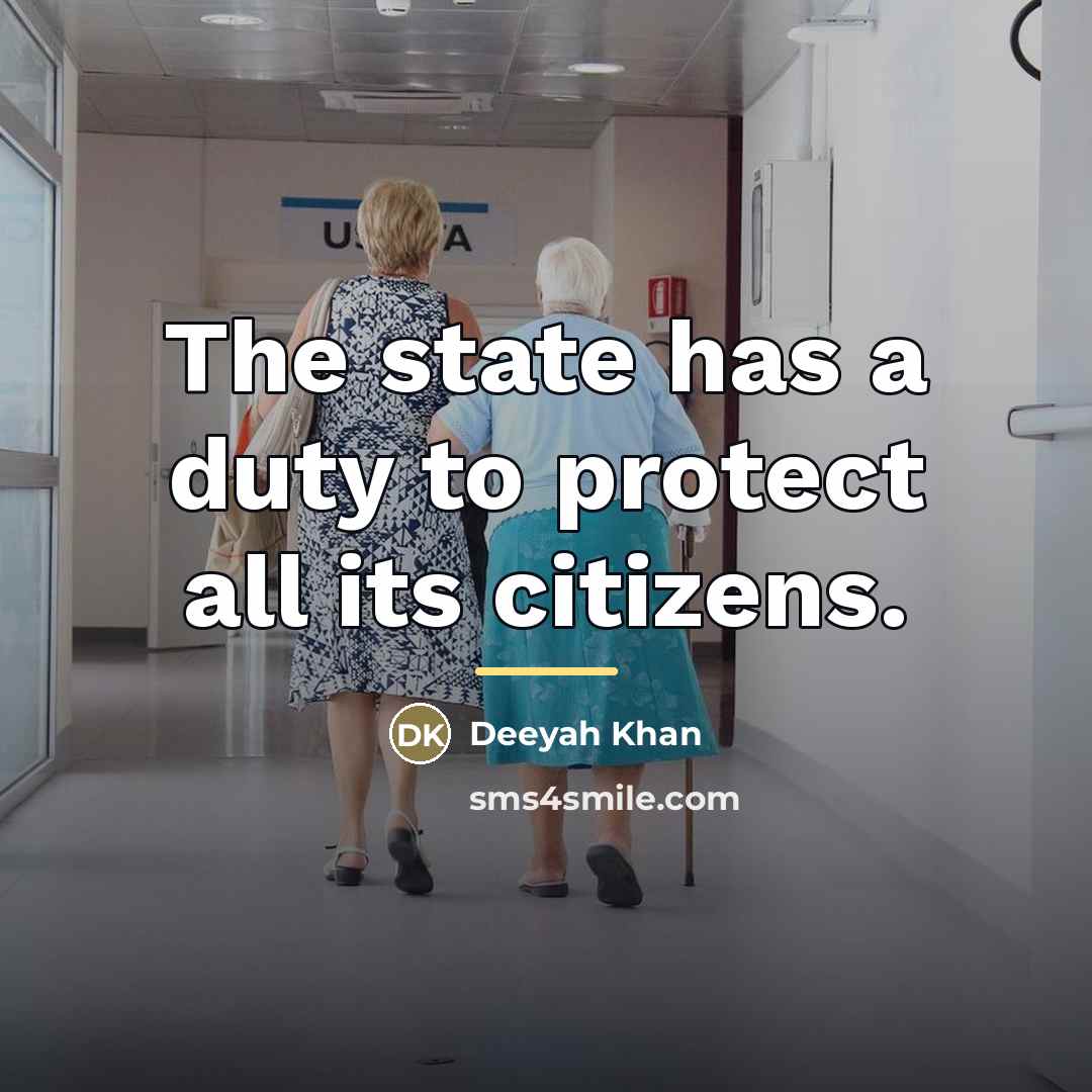 “The state has a duty to protect all its citizens.…” quote by Deeyah Khan
