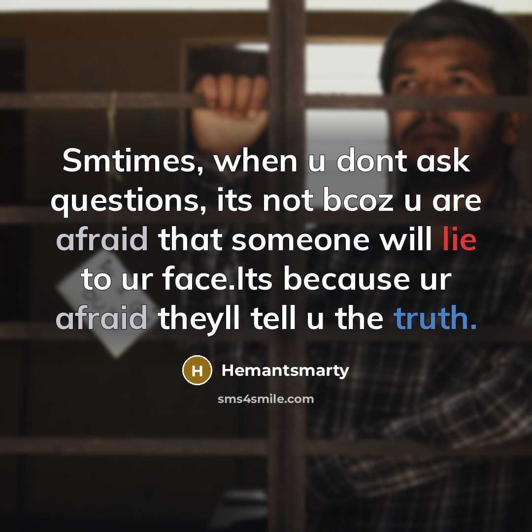 “Smtimes, when u dont ask questions, its not bcoz u…” quote by Hemantsmarty