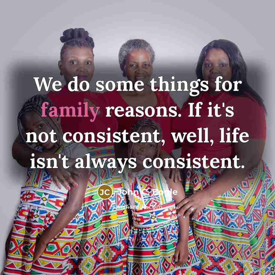 “We do some things for family reasons. If it's not…” quote by John C. Bogle