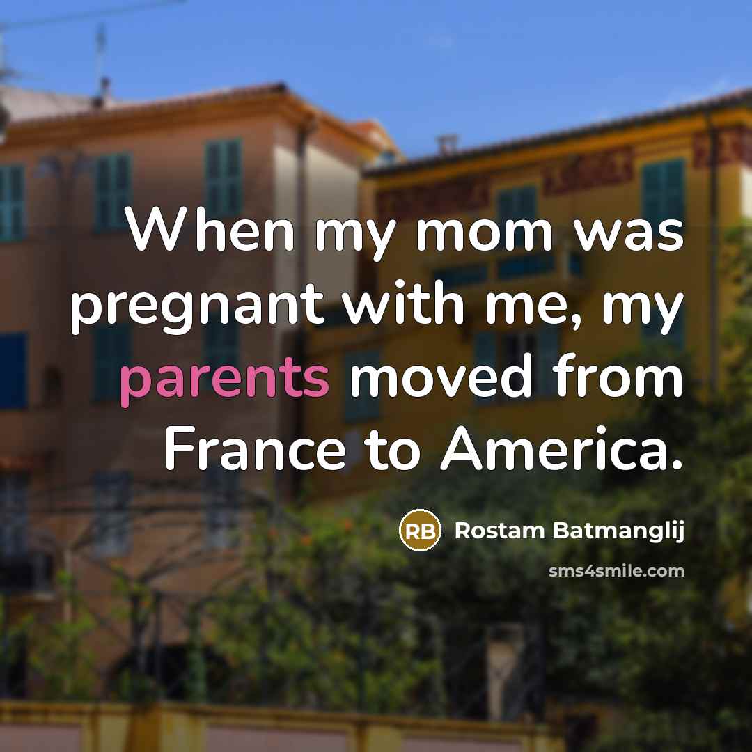 “When my mom was pregnant with me, my parents moved…” quote by Rostam Batmanglij