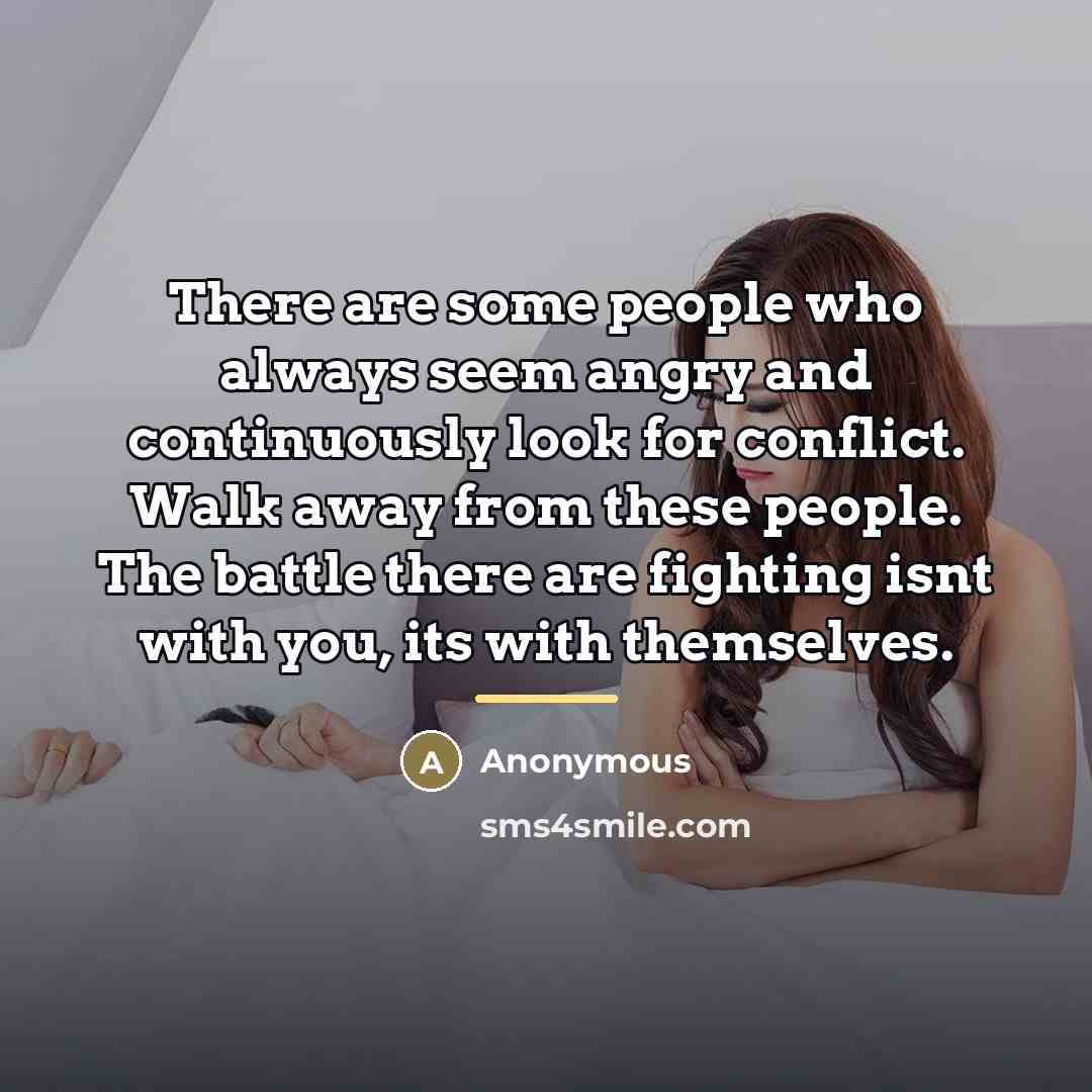 “There are some people who always seem angry and continuously…” quote by Anonymous