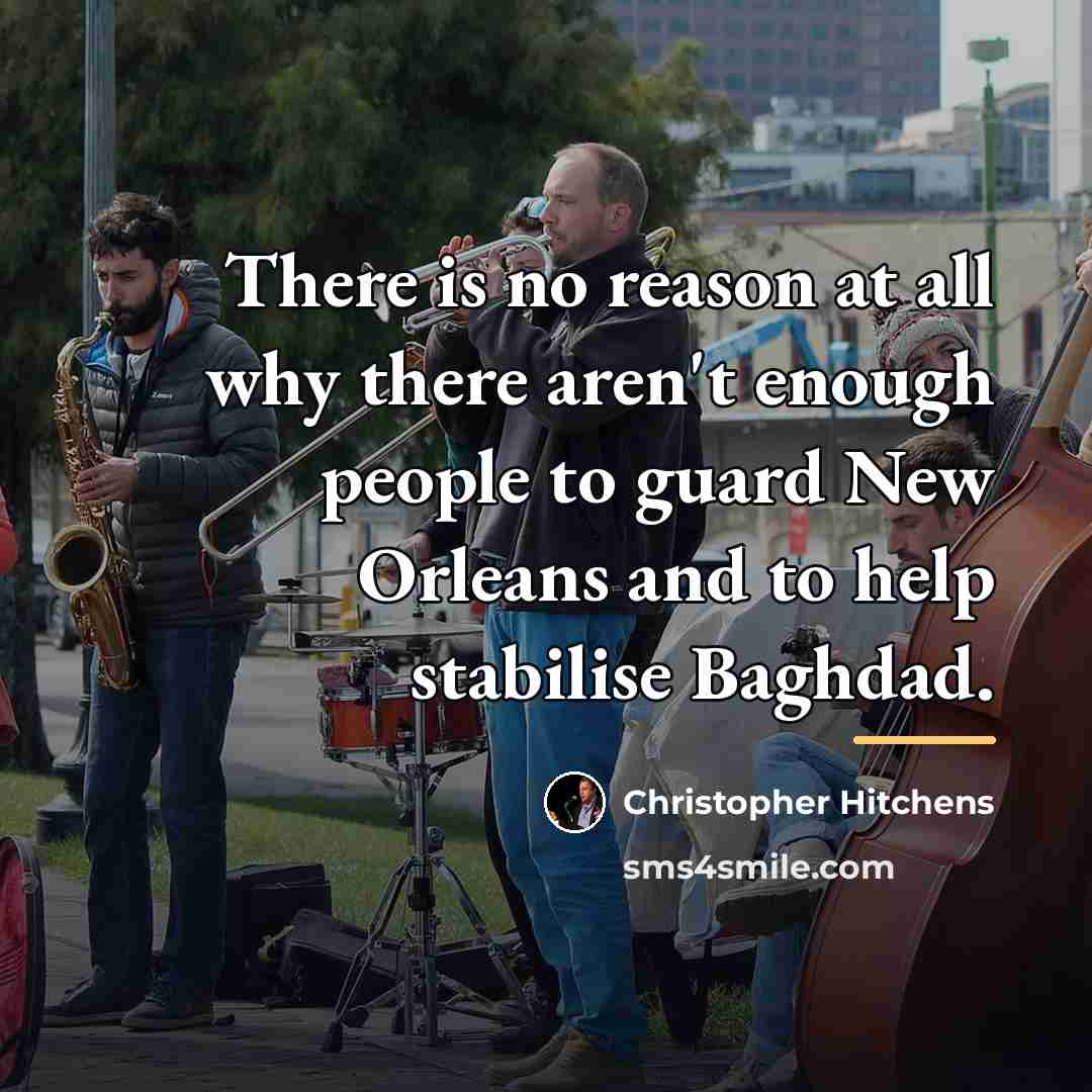 “There is no reason at all why there aren't enough…” quote by Christopher Hitchens