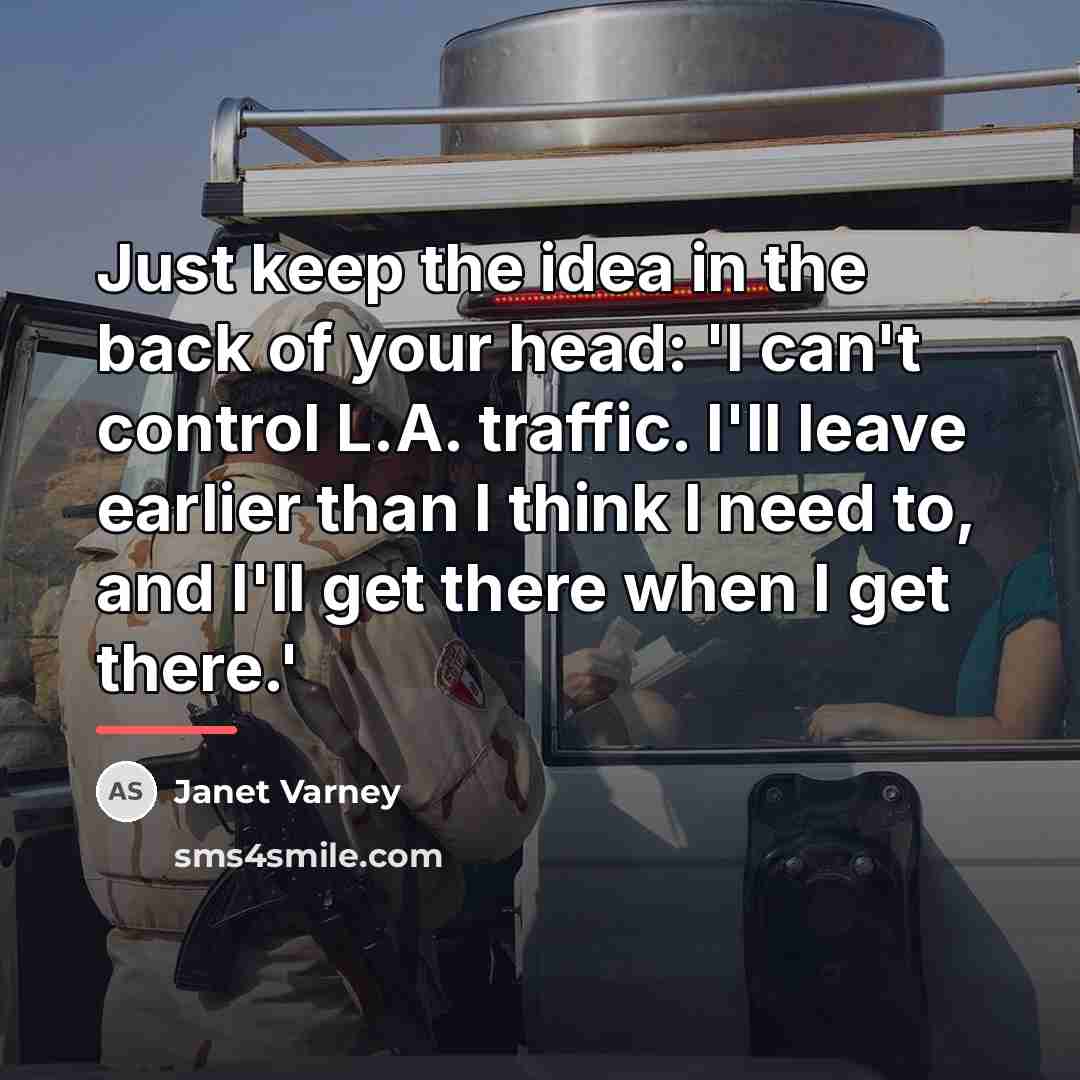 “Just keep the idea in the back of your head:…” quote by Janet Varney