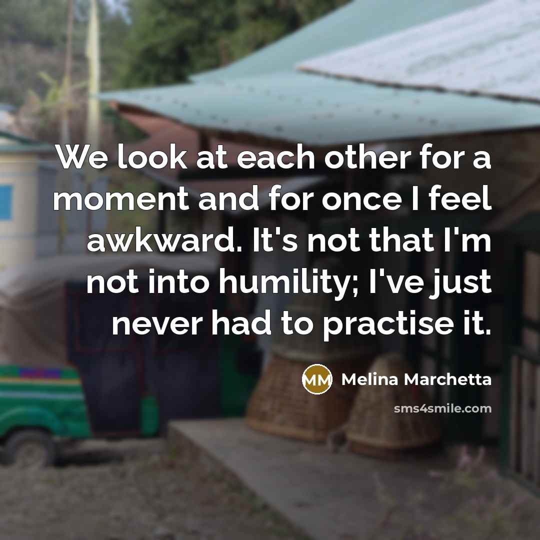 “We look at each other for a moment and for…” quote by Melina Marchetta