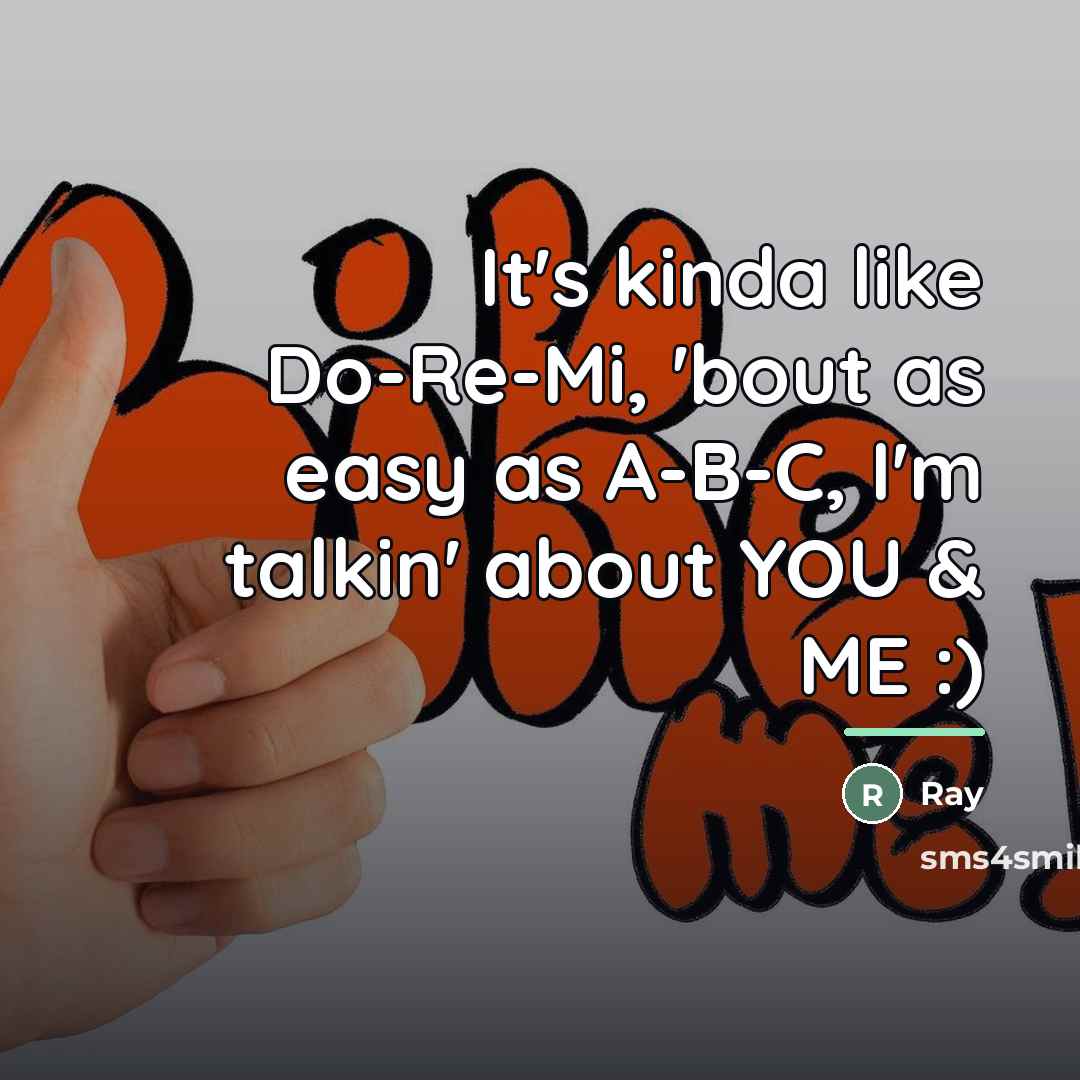 “It's kinda like Do-Re-Mi, 'bout as easy as A-B-C, I'm…” quote by Ray