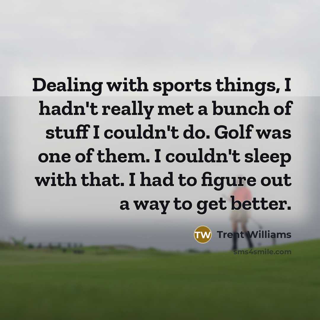 “Dealing with sports things, I hadn't really met a bunch…” quote by Trent Williams