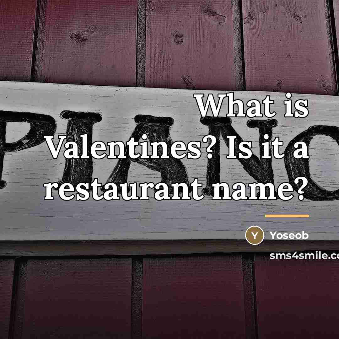 “What is Valentines? Is it a restaurant name?…” quote by Yoseob