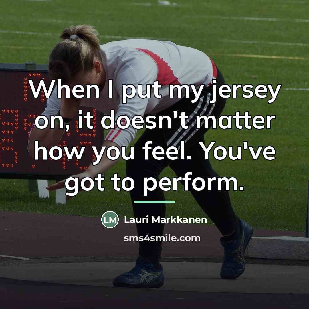 “When I put my jersey on, it doesn't matter how…” quote by Lauri Markkanen