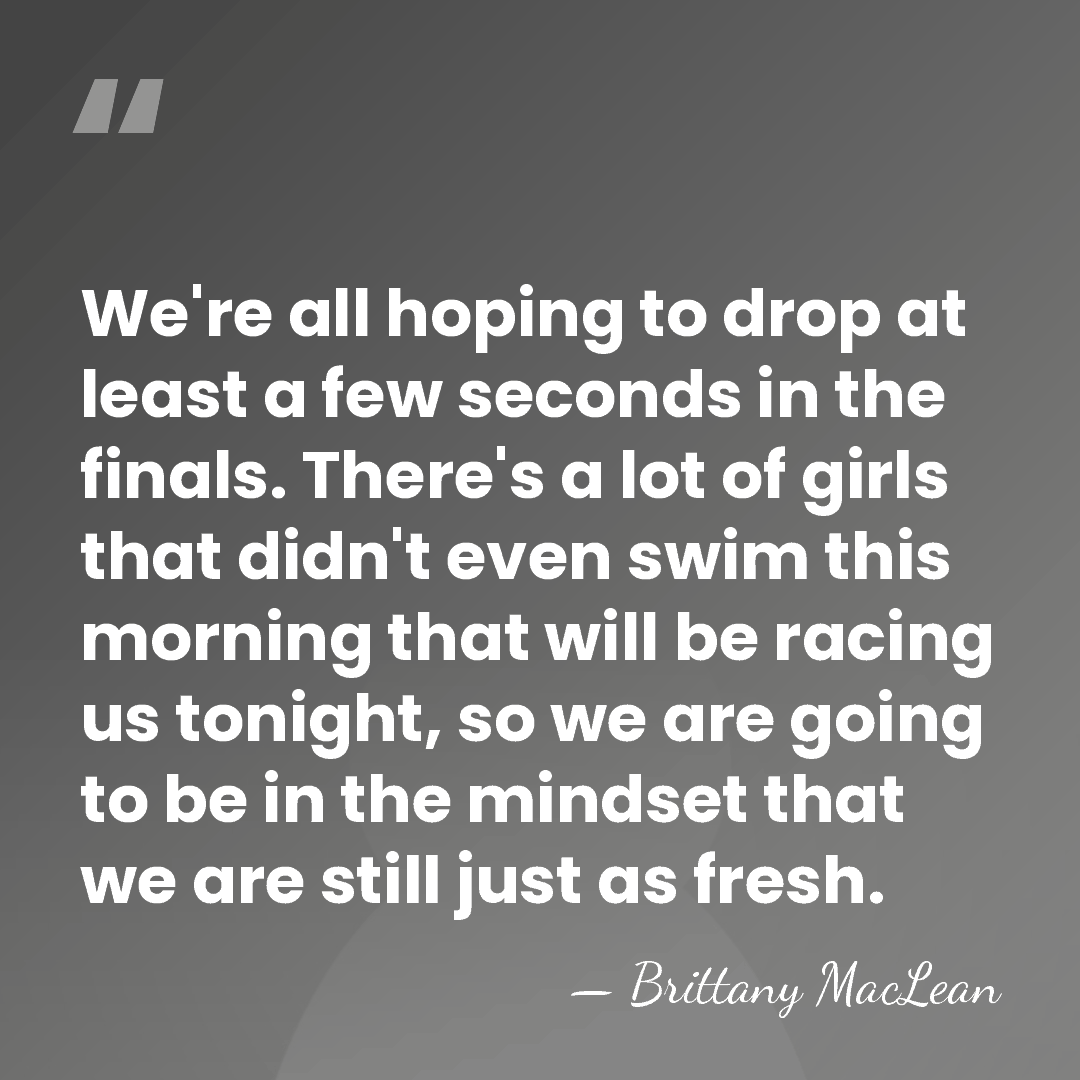 We're all hoping to drop at least a few seconds in the&hellip; - Brittany MacLean