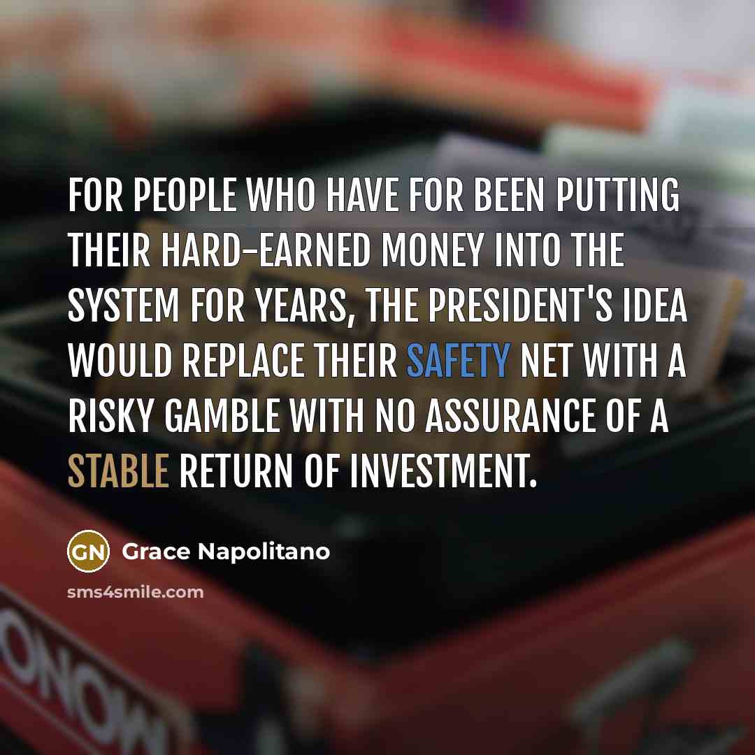 “For people who have for been putting their hard-earned money…” quote by Grace Napolitano