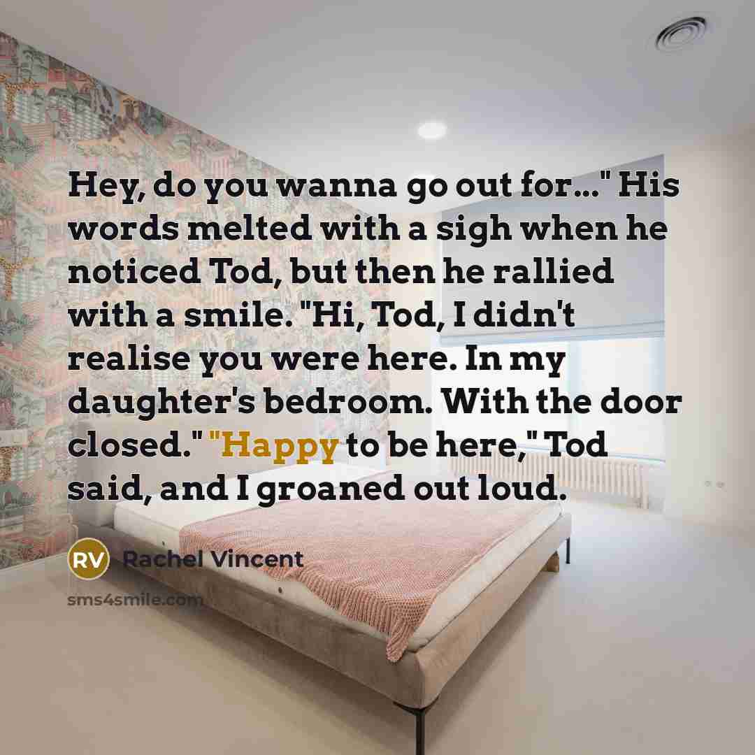 “Hey, do you wanna go out for..." His words melted…” quote by Rachel Vincent