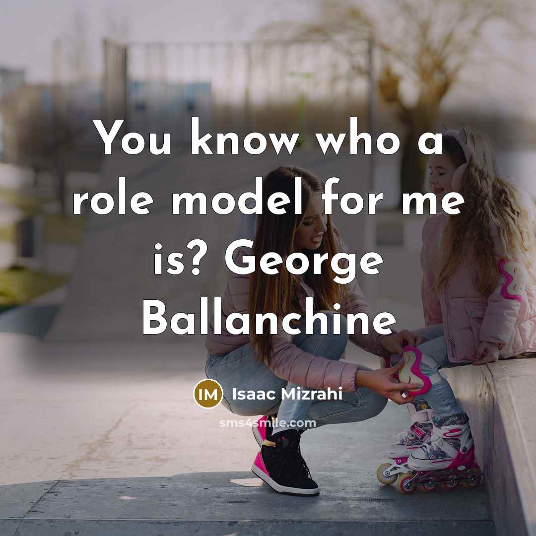 “You know who a role model for me is? George…” quote by Isaac Mizrahi