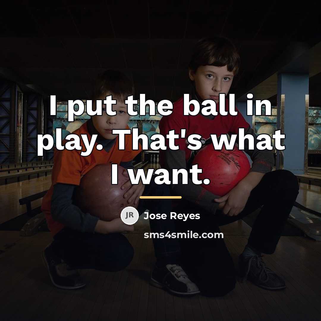 “I put the ball in play. That's what I want.…” quote by Jose Reyes