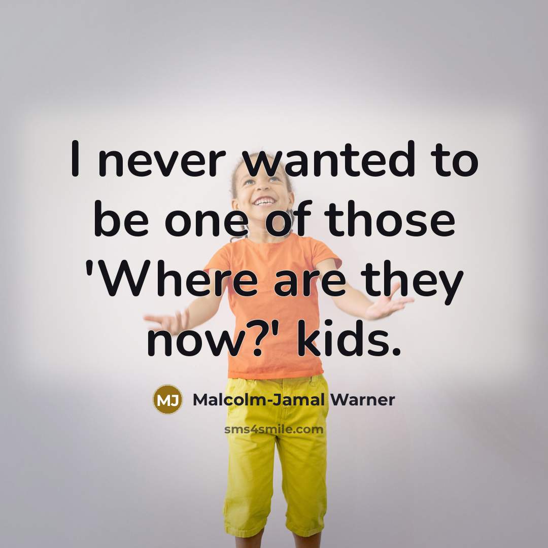 “I never wanted to be one of those 'Where are…” quote by Malcolm-Jamal Warner