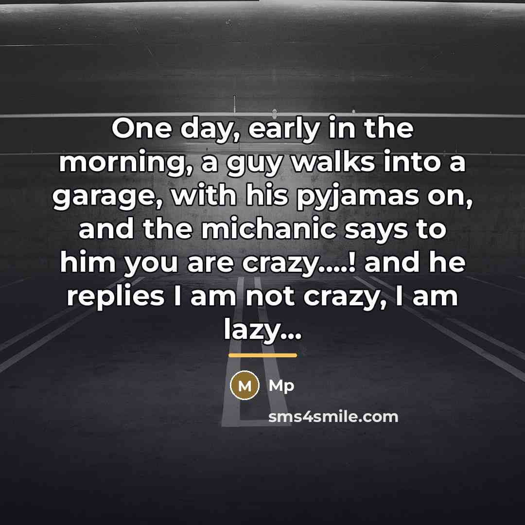 “One day, early in the morning, a guy walks into…” quote by Mp