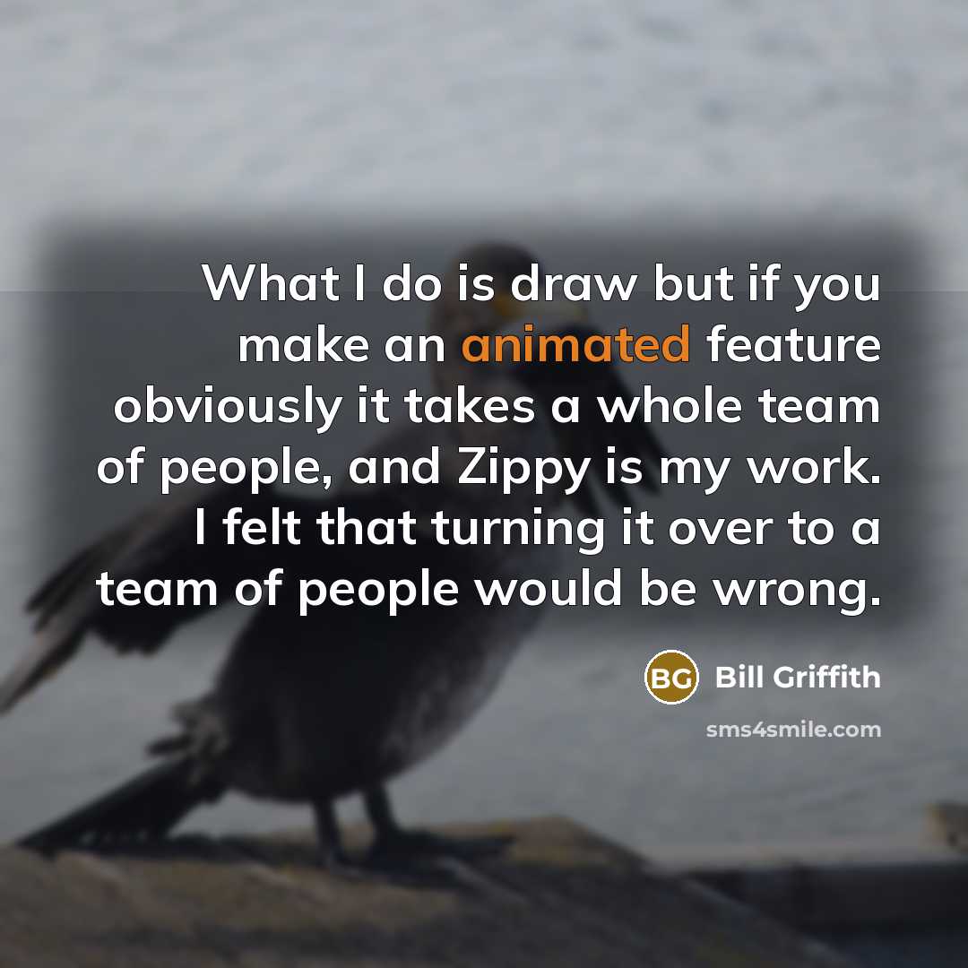 “What I do is draw but if you make an…” quote by Bill Griffith