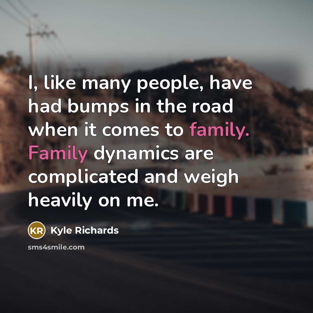 “I, like many people, have had bumps in the road…” quote by Kyle Richards