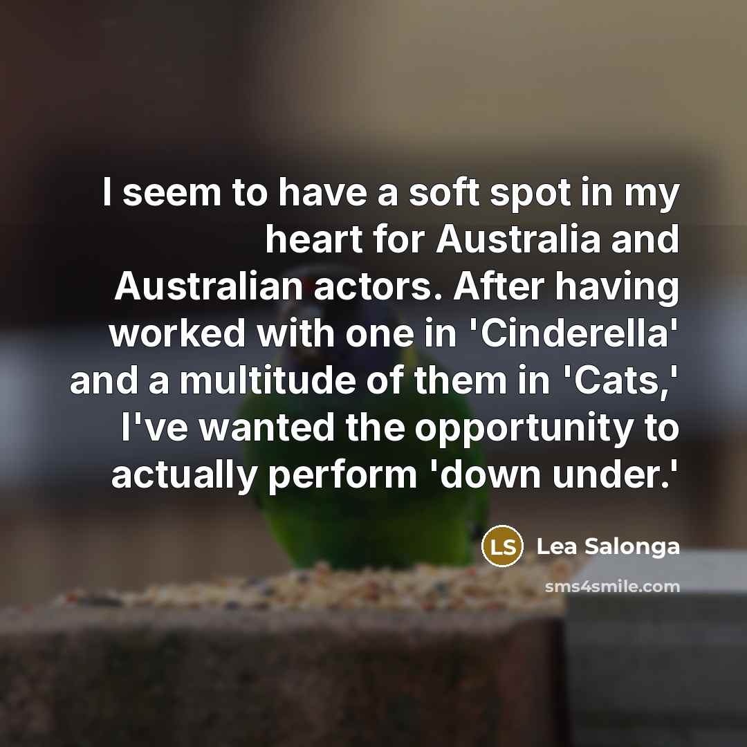 “I seem to have a soft spot in my heart…” quote by Lea Salonga