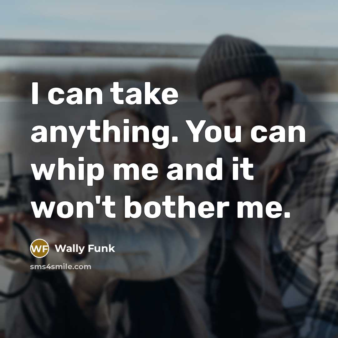 “I can take anything. You can whip me and it…” quote by Wally Funk