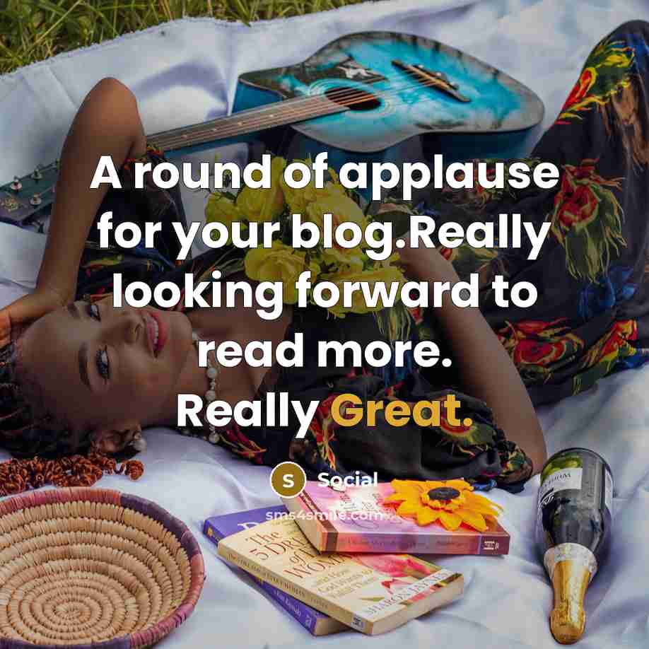“A round of applause for your blog.Really looking forward to read more. Really Great.” quote by Social
