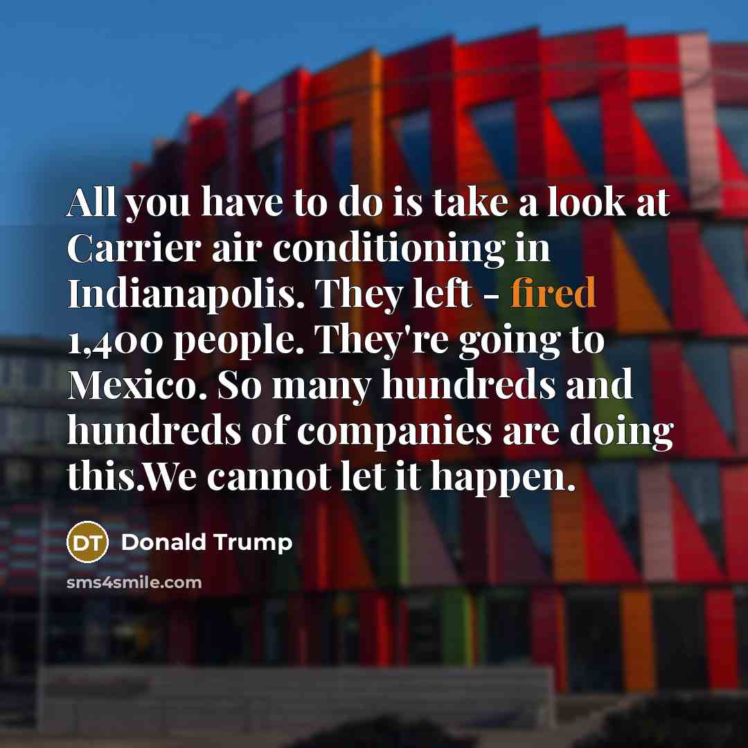 “All you have to do is take a look at…” quote by Donald Trump
