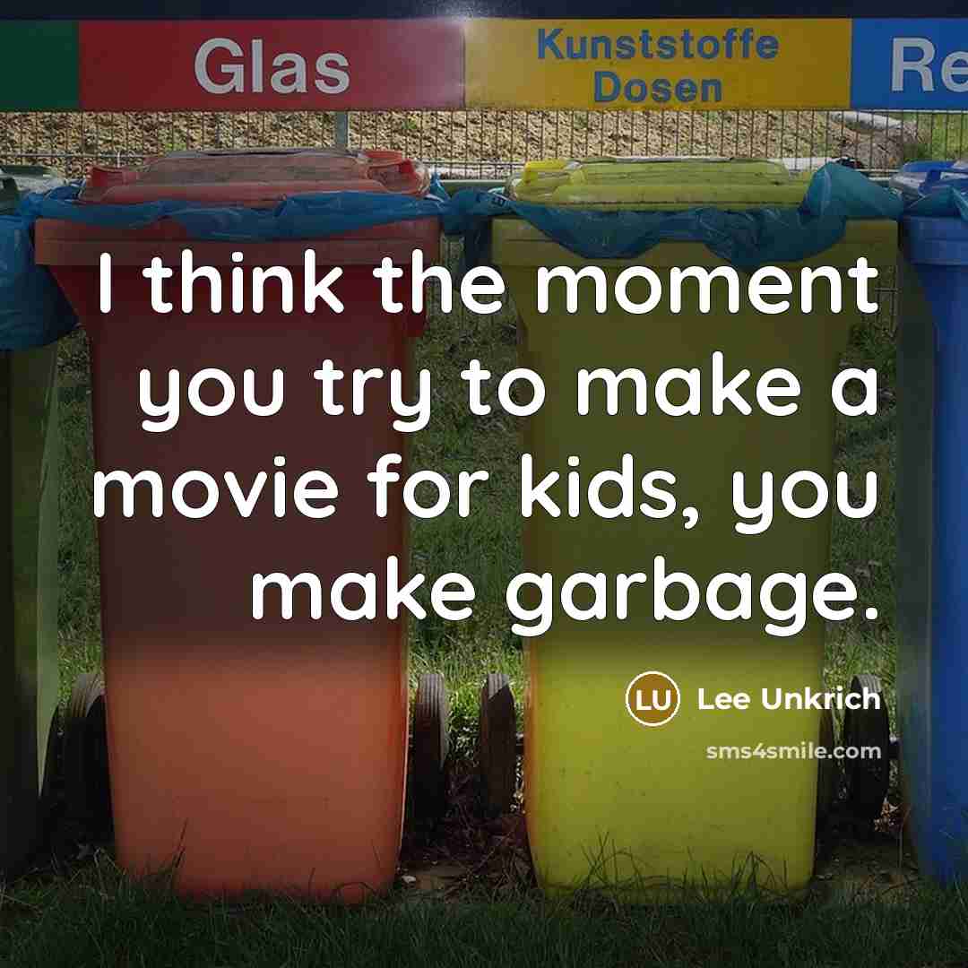 “I think the moment you try to make a movie…” quote by Lee Unkrich