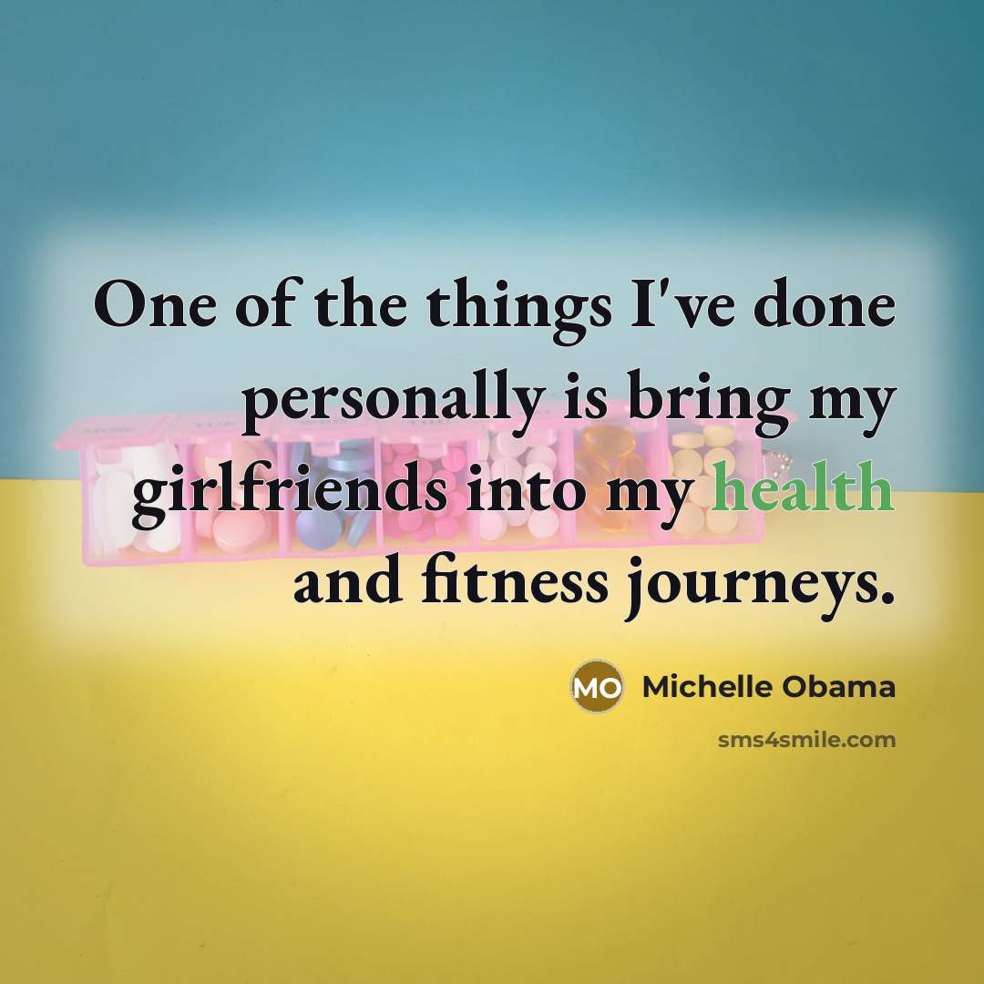 “One of the things I've done personally is bring my…” quote by Michelle Obama