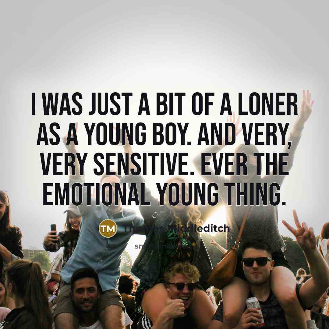 “I was just a bit of a loner as a…” quote by Thomas Middleditch