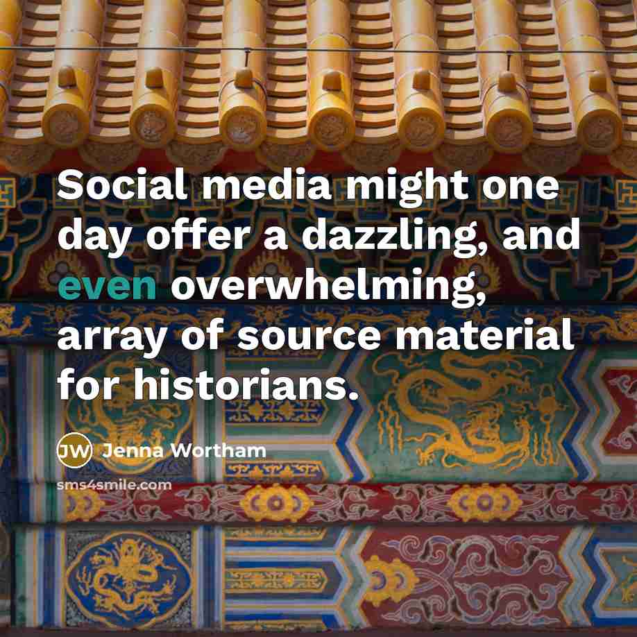 “Social media might one day offer a dazzling, and even…” quote by Jenna Wortham