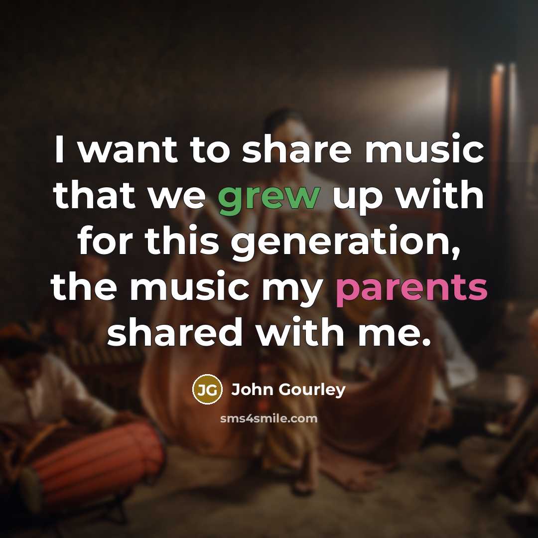 “I want to share music that we grew up with…” quote by John Gourley