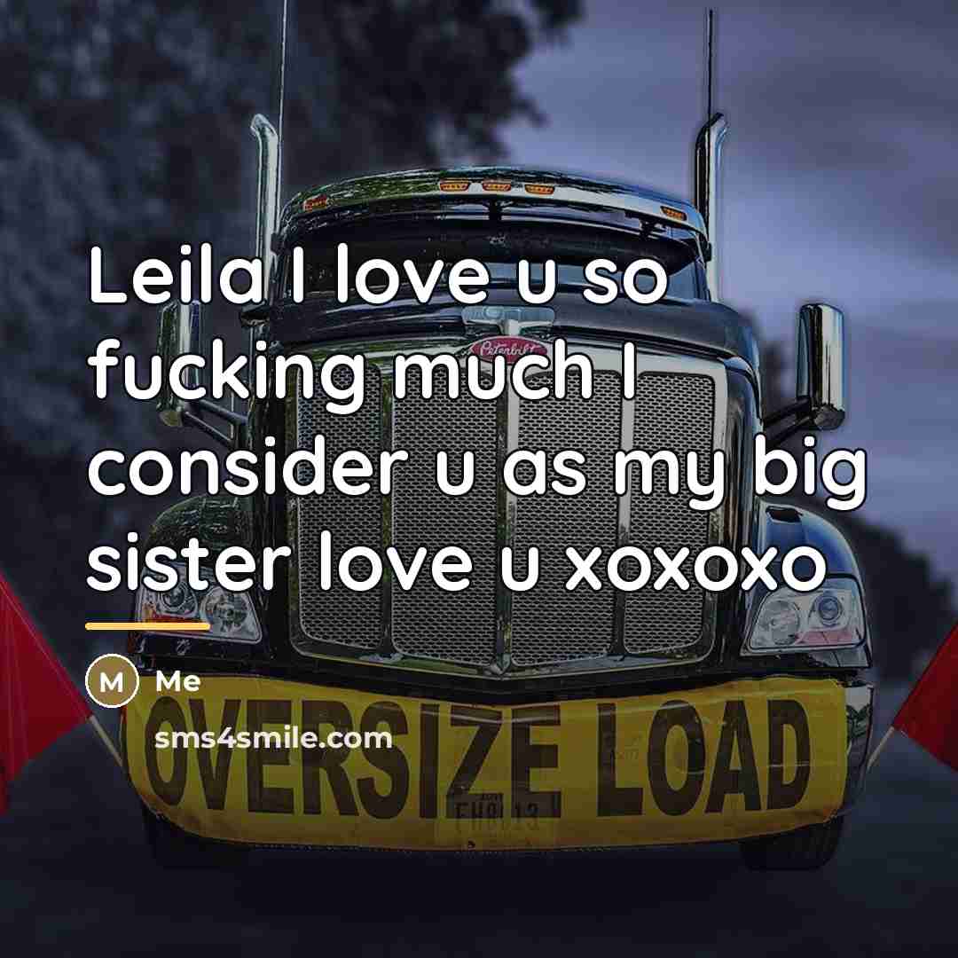 “Leila I love u so fucking much I consider u…” quote by Me