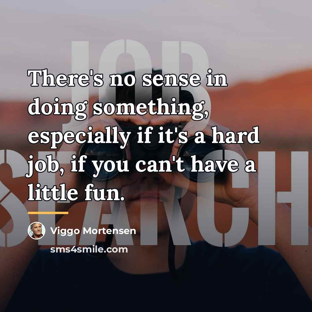 “There's no sense in doing something, especially if it's a…” quote by Viggo Mortensen
