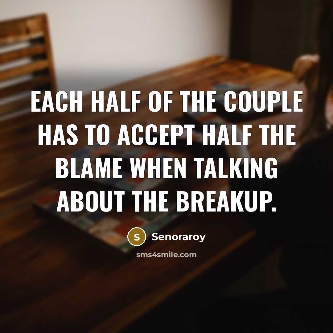 “Each half of the couple has to accept half the…” quote by Senoraroy