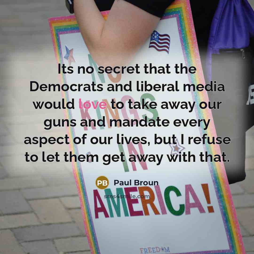 “Its no secret that the Democrats and liberal media would…” quote by Paul Broun